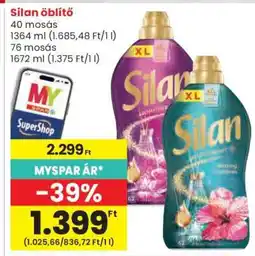 Spar SILAN Öblítő ajánlat