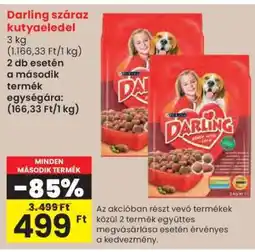 Spar DARLING Száraz kutyaeledel ajánlat