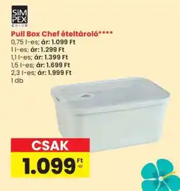 Spar Pull Box Chef ételtároló ajánlat