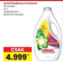 Spar ARIEL Folyékony mosószer ajánlat
