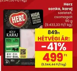 Spar Herz sonka, karaj ajánlat