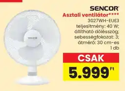 Spar SENCOR Asztali ventilátor ajánlat