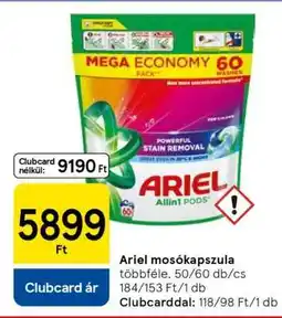 Tesco Ariel Allin1 Pods ajánlat