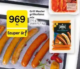 Tesco Grill Master grillkolbász mix ajánlat