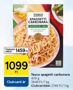Tesco Tesco spagetti carbonara ajánlat