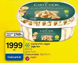 Tesco Carte d'Or Vegán Jégkrém ajánlat