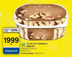 Tesco Carte d'Or Gelateria jégkrém ajánlat