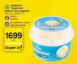 Tesco Gelatiamo Single Zero Rákóczi túrós jégkrém ajánlat