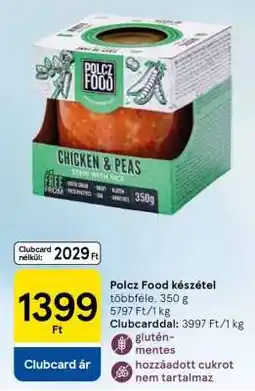 Tesco Polcz Food készétel ajánlat