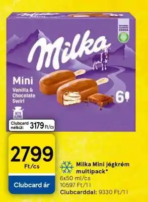 Tesco Milka Mini jégkrém multipack ajánlat
