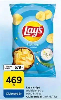 Tesco LAY’S Chips ajánlat