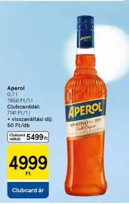 Tesco Aperol ajánlat