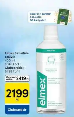 Tesco Elmex Sensitive szájvíz ajánlat