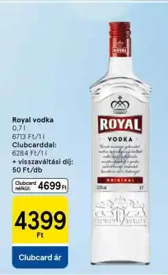 Tesco ROYAL Vodka ajánlat