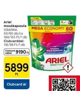 Tesco ARIEL Mosókapszula ajánlat