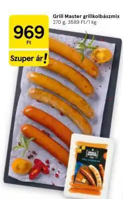 Tesco Grill Master grillkolbászmix ajánlat