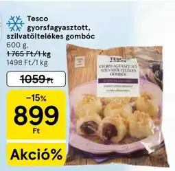 Tesco Tesco gyorsfagyasztott, szilvatöltelékes gombóc ajánlat