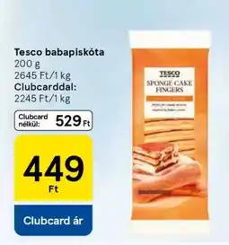 Tesco Tesco babapiskóta ajánlat