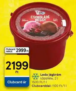 Tesco Ledo jégkrém ajánlat