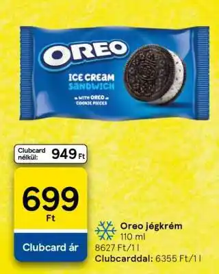 Tesco Oreo jégkrém ajánlat