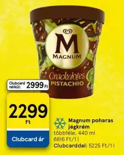 Tesco MAGNUM Poharas jégkrém ajánlat