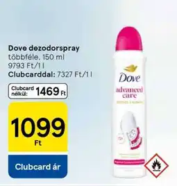 Tesco Dove dezodorspray ajánlat