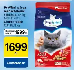 Tesco PREVITAL Száraz macskaeledel ajánlat