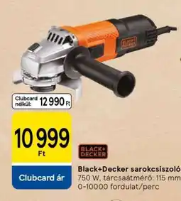 Tesco Black+Decker sarokcsiszoló ajánlat