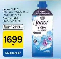 Tesco LENOR Öblítő ajánlat