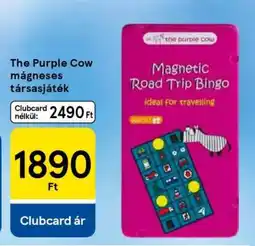 Tesco The Purple Cow mágneses társasjáték ajánlat