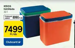Tesco KRIOS hűtőláda ajánlat