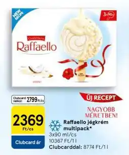 Tesco Raffaello jégkrém multipack ajánlat