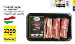 Tesco Pick GMO-mentes sertés oldalas ajánlat