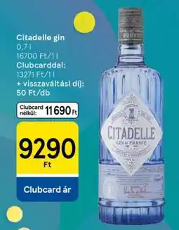 Tesco Citadelle gin ajánlat