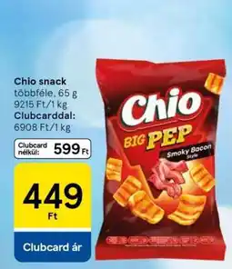 Tesco Chio snack ajánlat
