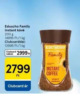 Tesco EduScho Family instant kávé ajánlat