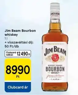 Tesco JIM BEAM Bourbon whiskey ajánlat