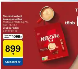 Tesco Nescafé instant kávéspecialitás ajánlat