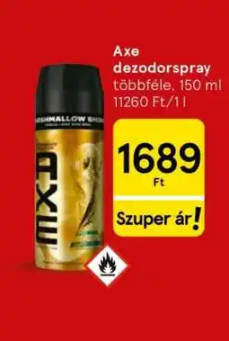 Tesco Axe dezodorspray ajánlat
