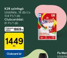 Tesco K2R színfogó ajánlat