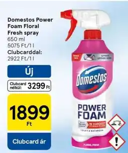 Tesco Domestos Power Foam Floral Fresh spray ajánlat