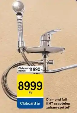 Tesco Diamond fali KMT csaptelep zuhanyszettel ajánlat