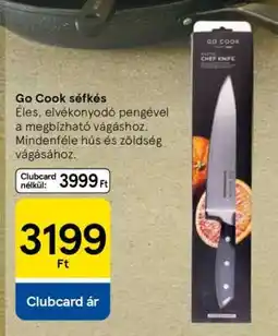 Tesco Go Cook séfkés ajánlat