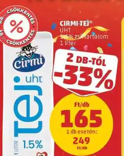 PENNY Cirmi Tej ajánlat