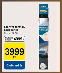 Tesco Esernyő formájú napellenző ajánlat