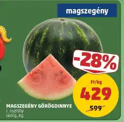 PENNY Magszegény görögdinnye ajánlat