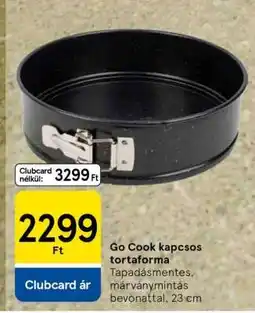 Tesco Go Cook kapcsos tortaforma ajánlat