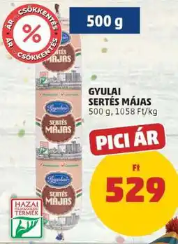 PENNY Gyulai Sertés Májas ajánlat