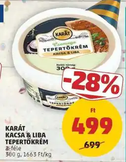 PENNY KARÁT KACSA & LIBA TEPERTŐKRÉM ajánlat
