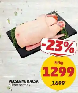PENNY Pecsenye Kacsa ajánlat